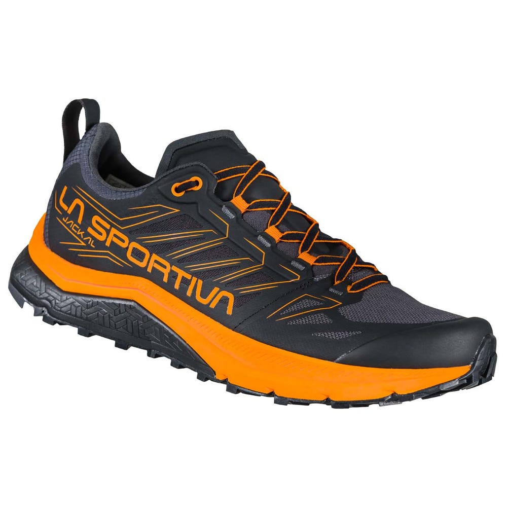 La Sportiva Jackal Men's Trail Running Shoes - Black - AU-243718